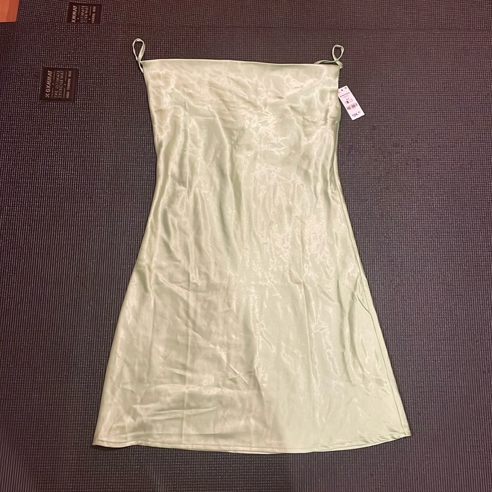 Ardene silk green dress